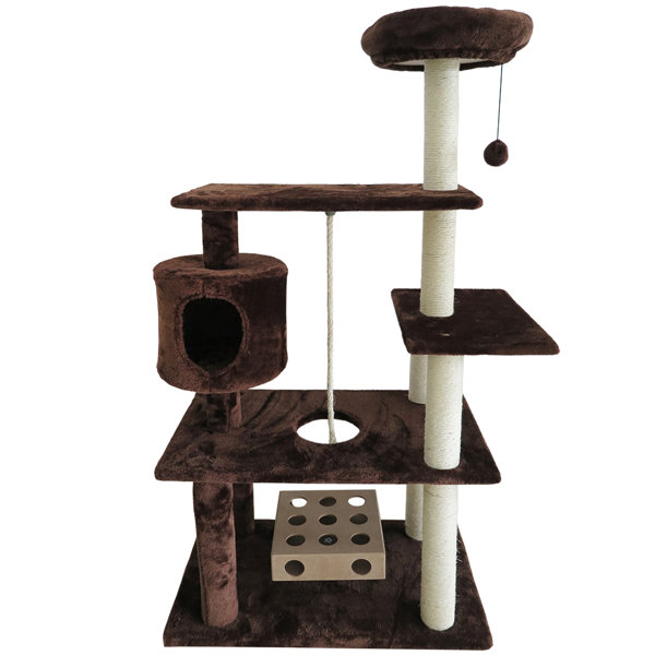 FurHaven 55" Tiger Tough Deluxe Cat Tree & Reviews Wayfair